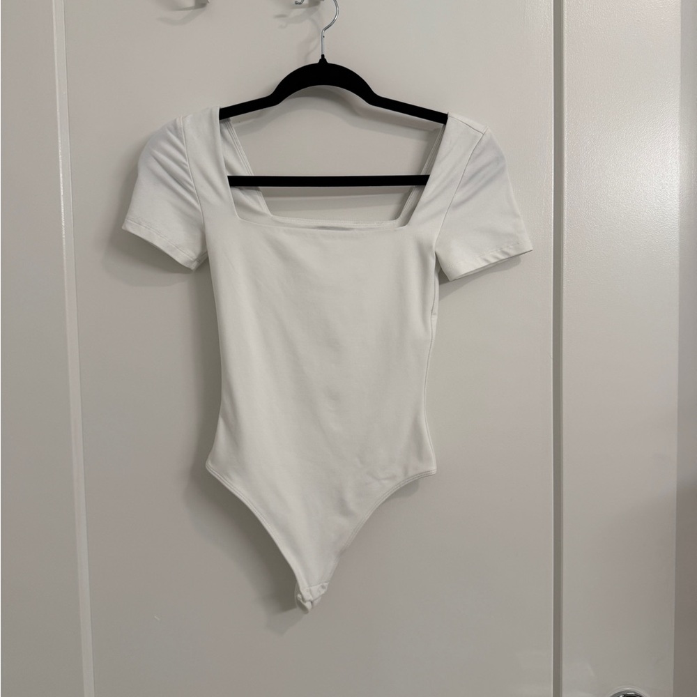 Aritzia White Bodysuit